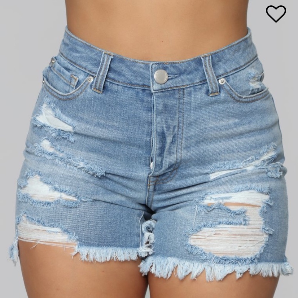 Distressed Bermuda Shorts